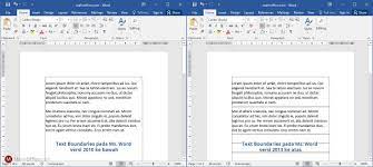 I'm not fat, but just limited edition. Cara Mengaktifkan Garis Pembatas Atau Text Boundaries Pada Ms Word