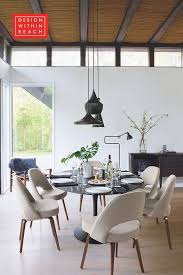 Dwr S Modern Tables Chairs And Dinnerware Are All Perfect Additions To Your Modern Dining Room Contemporary Dining Room Interiors Comfy Living Room Furniture