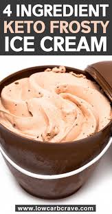 Sugar Free Keto Chocolate Frosty Ice Cream Best Dessert Recipe Ever Recipe Chocolate Frosty Best Dessert Recipe Ever Frosty Ice Cream