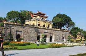 To get to the imperial citadel of thang long, you'll need to park at the entrance and walk for a bit through the flag tower stadium (sân vận động cột cờ) to the doan mon gate nearby. Thang Long Imperial Citadel Go Explore Vietnam