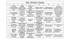 The Debate Game Ks3 4 Tutor Time Activity Teaching Resources