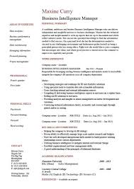 Business Intelligence Manager Resume Example Senior Cv Project Program Analytics You C Job Resume Examples Teacher Resume Examples Project Manager Resume