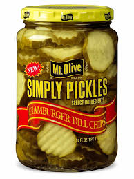 (im quite fond of the beige coloured one). Simply Pickles Kosher Hamburger Dill Chips Mt Olive Pickles