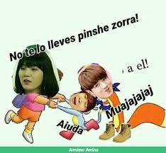 Yonga La Exploradora Terminada Memes De Dora Bts Memes Caras Memes Para Reirse
