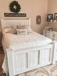 The Griffin Wood Bed Frame Etsy White Bed Frame Farmhouse Bed Frame Bedroom Furniture Beds