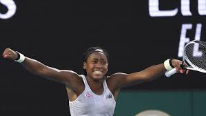 Coco gauff of the united states celebrates after winning match point during her women's singles second round match against sorana cirstea of romania on day three of the 2020 australian open my parents always told me i can come back no matter what the score is. American Women At The Australian Open 15 Year Old Coco Gauff Wins And 38 Year Old Serena Williams Loses Marketwatch