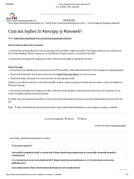 In cazul in care detineti un token va fi necesara generarea de catre dvs a unui. Cum MÄ Loghez In Neoapp Èi Neoweb