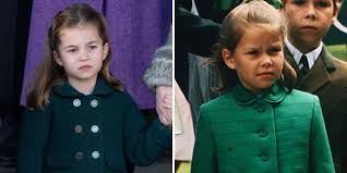 The photo was taken by chris jackson, husband of kate's stylist natasha. Royal Fans Think Princess Charlotte Looks Like Lady Sarah Chatto