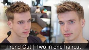 50 of the best short haircuts men, including crew cut and buzz cut to give you style inspiration next time you're at the barber. Men S Trendy Hair Tutorial 2 Hairstyles In 1 Haircut By Vilain Sidekick Gold Digger Youtube
