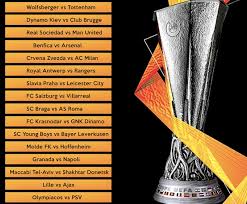 Full europa league last 16 draw. The Draw Results For Round 1 16 Europa League 2020 21 Part 1