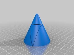 Conic Cone By Doghound678 Conic Section Parabola Cone