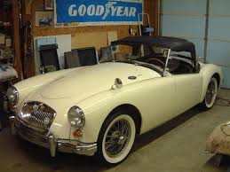 Image result for Old English White 1960 MG