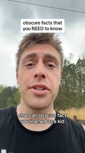 DROP YOUR OBSCURE FACT IN THE COMMENTS!!!