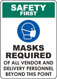 Safety 1st, the leader in child safety products, including car seats, travel system strollers, baby gear and safeguarding solutions for more than 30 years. Safety First Masks Required Sign D6094