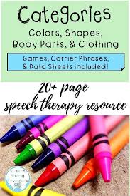 Get Back To The Basics With Addressing Vocabulary Through Games Hands On Activities Rep Speech Therapy Language Activities Preschool Speech Therapy Resources