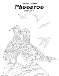 Amazon.com: Livro para Colorir de Pássaros para Adultos 1 (Portuguese  Edition): 9781533440495: Snels, Nick: Books