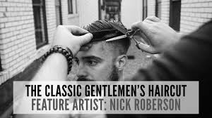 Learn a classic haircut for the discerning gentleman. The Classic Gentlemen S Step By Step Haircut