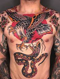 Snake tattoos have fascinating meanings that you couldn't guess from the start. American Traditional Tattoos History Meanings Artists Designs