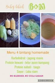 Anda juga dijemput untuk membaca perkongsian kami tentang petua hilangkan perut bayi kembung , resepi makanan bayi 6 bulan , dan penjagaan gigi susu. Resep Makanan Bayi 6 Bulan 4 Bintang Aneka Resep Makanan Tradisional Indonesia