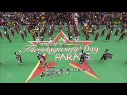 M artin luther king jr. Martin Luther King Jr High Perform At Macy S Thanksgiving Day Parade Youtube