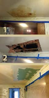 It can cause mold and buildup of other organisms. Repairing Ceiling Water Damage In 3 Steps Check More At Https Waterdamagerestorations Org Repair Ceilings Remodeling Mobile Homes Home Repairs