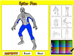 Es maravilloso que, a través del proceso de dibujar y colorear, el aprendizaje acerca de las cosas que nos rodean no sólo se vuelve alegre, sino también activa nuestra mente para pensar de forma creativa. Dibujos Para Pintar Online Del Hombre Arana Ii Dibujos Para Cortar Y Colorear