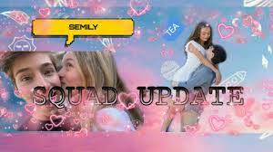 #semily #sawyersharbino #emilydobson #jealous #moments. Tea About The Squad Semily Is A New Ship Must Watch Piperazzi Bby Youtube