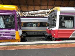 There Were Two Trains On Platform 7a The Announcement Said Dont Get On The Train But Which One Was My Train It Turned Out It Was Th Rail Car Train Melbourne