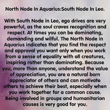 North Node In Aquarius South Node In Leo Astrology