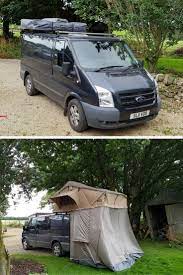 This Is The First Roof Tent I Have Seen On A Transit We Would Suggest Getting The Kit With The Annex And Ladder Extensions As T Van Tent Roof Tent Tent