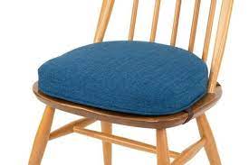 seat cushions new for ercol windsor dining chairs in blue etsy in 2021 ercol dining chairs windsor dining chairs dining chair pads