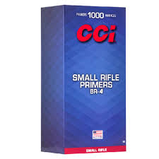 CCI BR-4 Small Rifle Bench Rest Primers 1000 Count by CCI