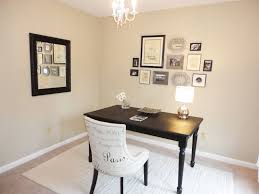 Office Workspace Extraordinary Cream Wall Paint Office Room Design Ideas With Cool Black Wood Office Cheap Home Office Office Wall Colors Home Office Design