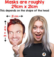 Lord Fox Kane Williamson Mask Celebrity Cricket Parties Fancy Dress Party  Masks Wholesale Ten Masks With String Ready To Wear Fully Assembled And Cut  Out