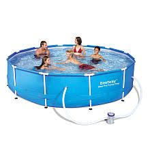 Bestway Steel Pro Frame Pool Set 12 Foot X30 Inches Pool Accessories Swimming Pools Pool
