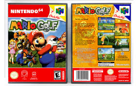 Mario golf is a 1999 sports game developed by camelot software planning and published by nintendo for the nintendo 64. Mario Golf Vertical Style Custom Game Cases For Retro Games By Gaming Relics