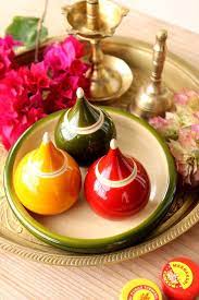 Haldi Kumkum Plate Festival Decorations Decor Plates