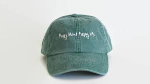 Lets Change Our Way Of Thinking With One Of These Dad Baseball Caps This Embroidered Cap Features The Special Saying Happ Dad Hats Trending Hats Baseball Hats