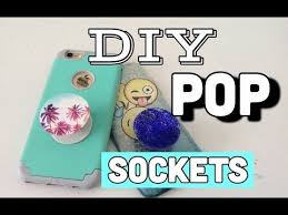 Diy Pop Socket Make Your Own Pop Socket With Things Lying Around Your House Youtube Diy Pop Socket Hot Glue Phone Case Diy Phone Case