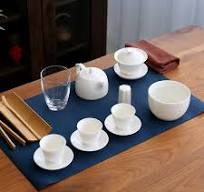Jingdezhen Porcelain Portable Tea Set with Hard Case