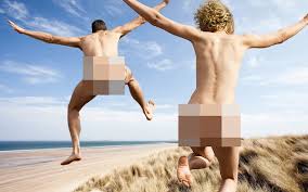 Immerse Yourself in the Realm of Bare Bodies at the Shore