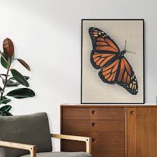 Monarch Butterfly Art, Boho Decor, Minimal Boho Decor, Printable Wall Art,  Digital Download