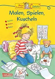 Conni Malen Spielen Kuscheln Bescha Ftigungsblock Mit Viel Ra Tselspaaÿ Conni Gelbe Reihe Kuscheln Besch Spielen Conn Conni Kuscheln Lesen Lernen