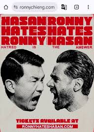 TICKETS AVAILABLE AT 10AM LOCAL. Hasan and Ronny literally fighting