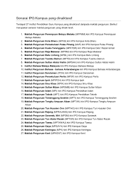 Nama & alamat lokasi lengkap untuk rujukan permohonan guru malaysia. Senarai Ipg Kampus Yang Dinaiktaraf