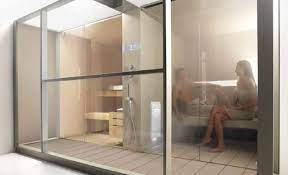 sauna dampfbad kombination logica twin effegibi home home spa dream bathroom