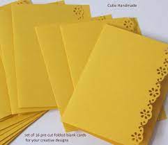 4.6 out of 5 stars. 16 Die Cut Folded Blank Cards Supplies Paper Goods Card Making Handmade Note Cards On Luulla