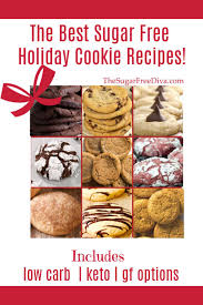 Recipe for sugar free christmas cookies from the diabetic recipe archive at diabetic gourmet magazine with nutritional info for diabetes meal planning. The Best Sugar Free Holiday Cookie Recipes The Sugar Free Diva