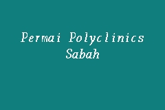 In 2012, permai polyclinics kota kinabalu was awarded the iso 9001:2008 quality management certificate. Permai Polyclinics Sabah Doctor In Sandakan