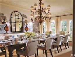 Crystal and gilding both have a place here and the contrast of casual with elegance is the signature facet. 11 Large Dining Room Tables Perfect For Entertaining Architectural Digest